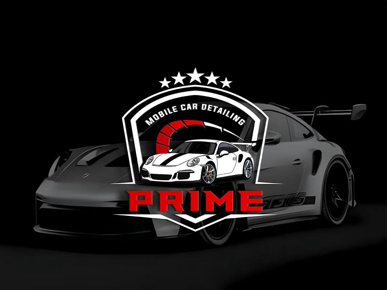 Prime Mobile Detailing Porsche logo hero